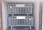 304 Stainless Steel Temporary Fence Crowd Control Barriers