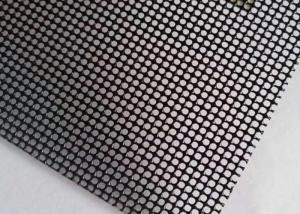 China 0.914m/3ft Stainless Steel Bird Screen , Cr17Ni12Mo2 Black Woven Wire Mesh on sale