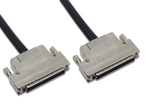 Wholesale Waterproof Scsi 3 Cable Nickel - Plated Zinc Alloy Shell Screw Type from china suppliers