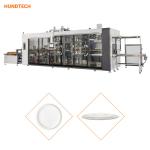 Water Cup PE PET Lid Making Machine Thermoforming Vacuum Packaging Full Servo