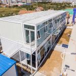 Zontop Modern Luxury Quick Concrete 20ft 40 Ft Ready Prefabricated 4 Bedrooms