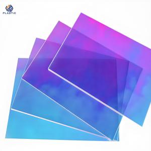 Wholesale Weather Resistance 100% MMA Rainbow Acrylic Sheet for Versatile Applications from china suppliers