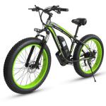 Fat Tire 26*4.0 21-Speed 1000w Motor 48V 17.5ah S/\MSUNG Electric bike For