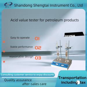Wholesale Laboratory equipment Water Soluble Petroleum Products Oil Acid Value Tester SY264 from china suppliers