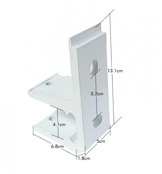 Retractable awning parts aluminium bracket, ceiling bracket，Patio awning bracket