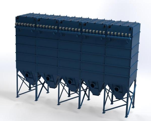 High Quality Metalworking Industrial Dust Removal System / Pulse Jet Dust