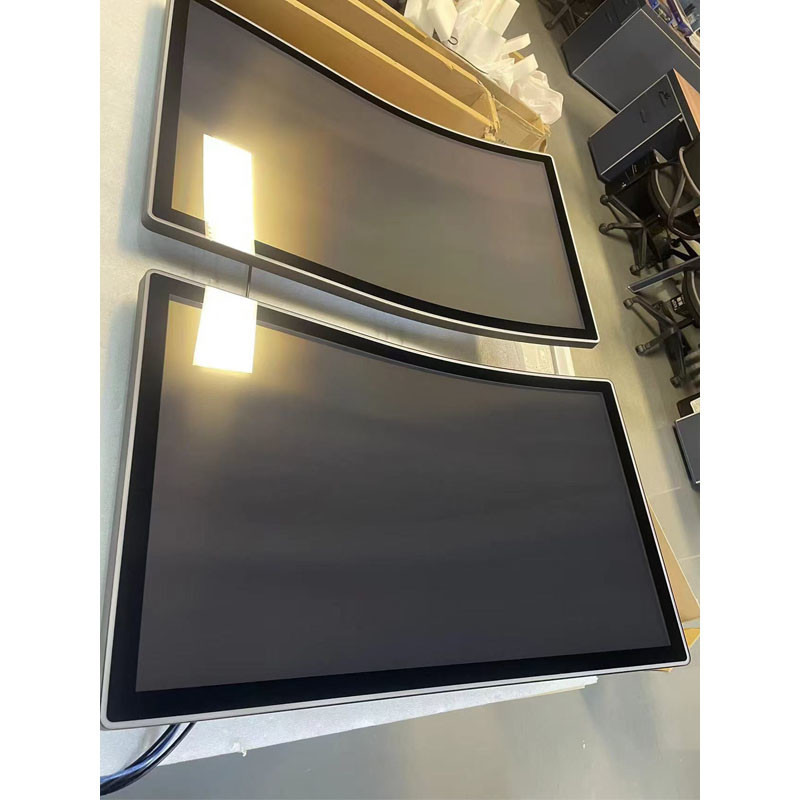 Supplier Sale Curved 27 Inch Touch Screen Arcade Gaming Display LED Light Touch Screen Monitor For Business