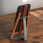ROHS 2.8CM height Aluminum Alloy Desk Phone Holder / Simple Phone Stand