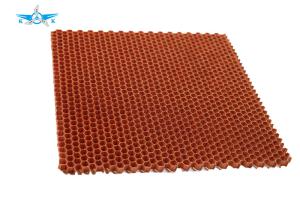 Wholesale Maroon Color Aramid Fiber Honeycomb , Square Shape Carbon Fiber Components from china suppliers