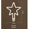 Buy cheap Christmas Decoration 8w E26 Led Bulb Dimmable Curved Shaped Bulbs from wholesalers