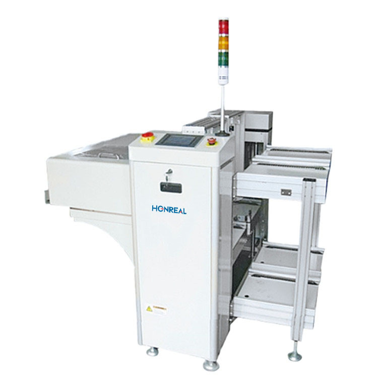 Professional Automatic Dual track unloader / PCB Handling Equipment SMT Automatic Dual track unloader