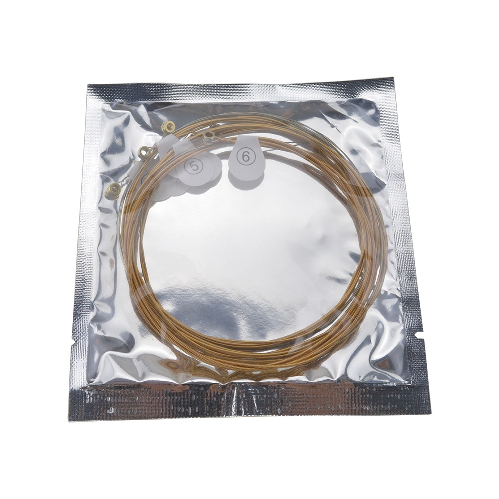 BS-010 High Quality Colourful Coated Guitar Strings colored electric guitar string