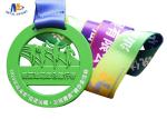 Spay Green Zinc Alloy 65*4MM Walking Stock Medals