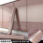 Vinyl Metallic Film Wallpaper Self Adhesive Laminated Film Gold Metallic