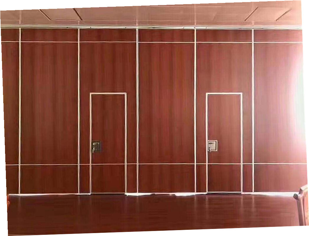 Banquet Hall Acoustic Operable Movable Partition Walls Malaysia Melamine Finish
