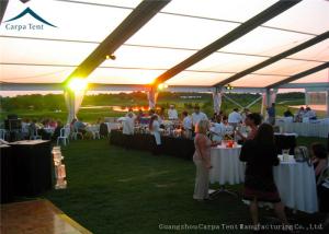 Wholesale Beautiful Decoration Outdoor Party Tents With Water Proof PVC Roof For Party , Wedding from china suppliers
