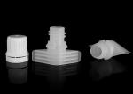 9.6mm / 10mm Non Spill Plastic Spout Caps For Sauce Jams Flexible Spout Bags