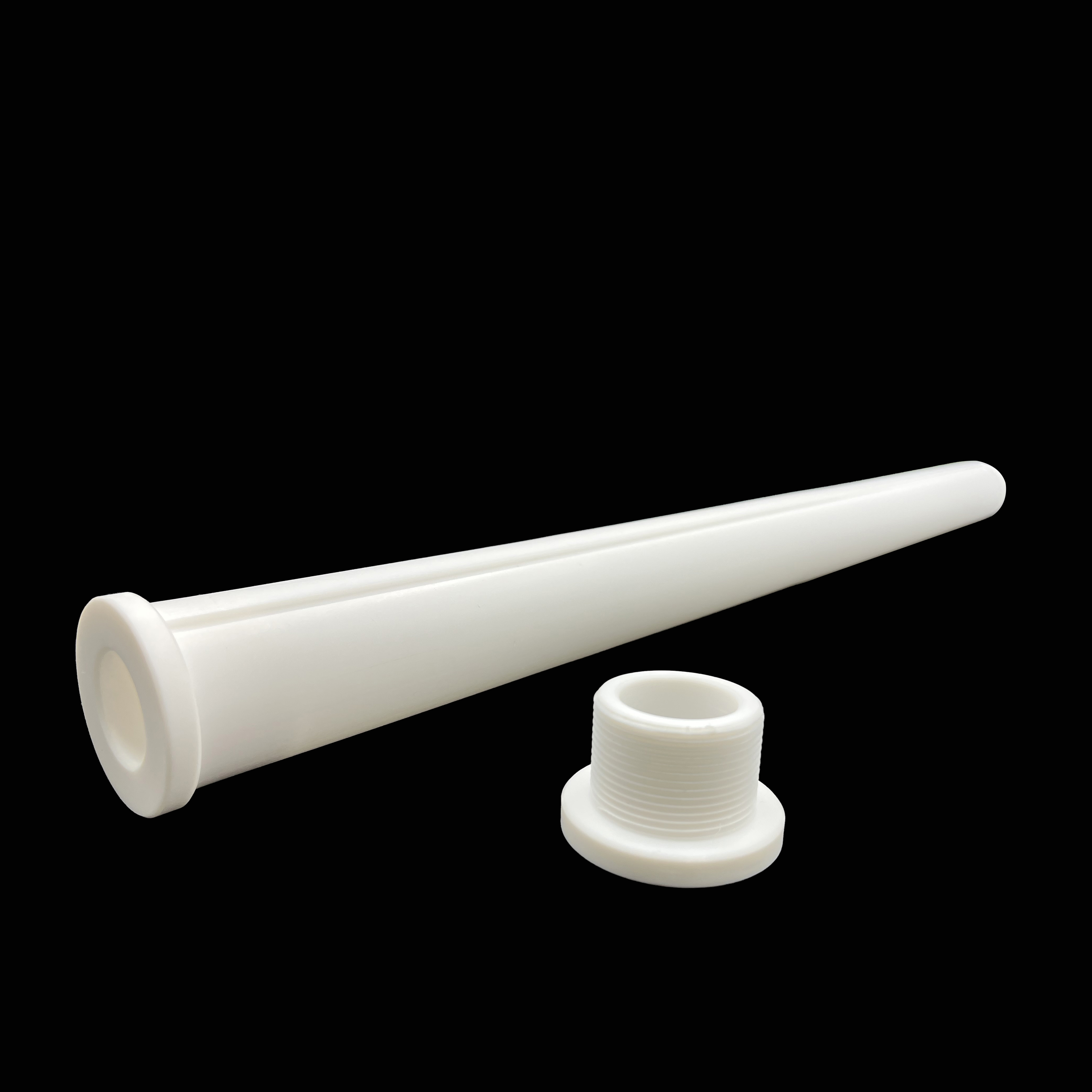 Extrusion Ptfe Molded Pipe Temperature Resistant Ptfe Tube Corrosion Resistant