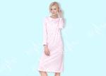 Doll Collar Style Ladies Night Dresses Sleepwear Pima Printed OEM / ODM