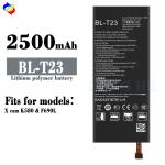 2500mAh Capacity Rechargeable Batteries for LG X-Cam BL-T23 K580 F690 Mobile
