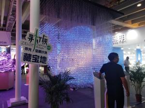 Wholesale P100 Soft Transparent 3D-Dot LED Curtain Screen 125mm from china suppliers