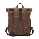 Men's Retro Work Laptop Rucksack , Student Outdoor Wear Resistant Travel Bag