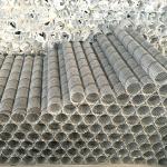 Industrial Polishing Wedge Wire Baskets with Smooth Edge Treatment