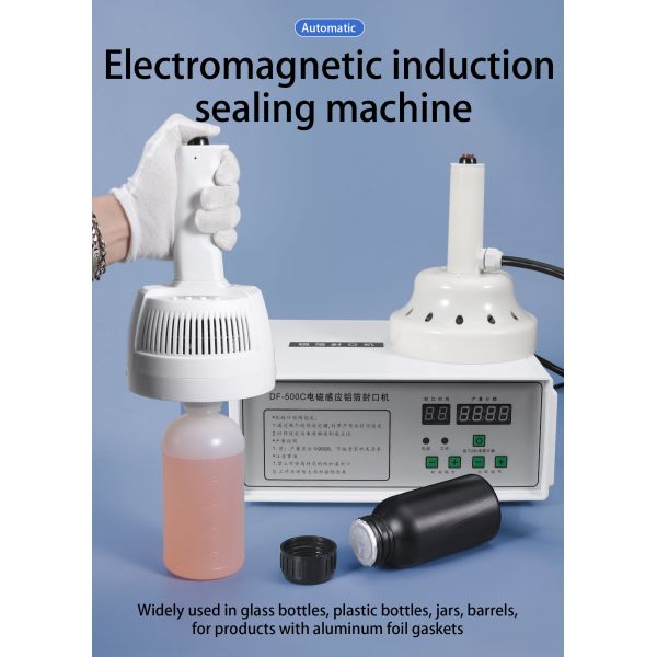 Food Beverage Shops Large-Caliber Hand Held Manual Induction Sealer for Wide Mouth Bottles