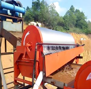 Wholesale Steel Magnetic Drum Separators Machine 15-35 Rpm Rotation Speed 600-9300/Kg Weight from china suppliers