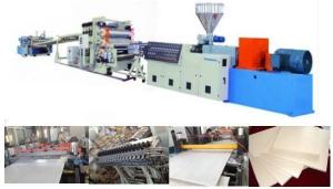 Wholesale PVC Foam Board Production Line / Plastic Sheet Extrusion Line from china suppliers