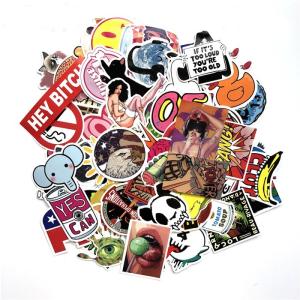 Wholesale Waterproof Removable Laptop Vinyl Stickers , Custom Car Window Stickers from china suppliers