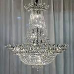 Top Quality Crystal Wedding Decoration Chandelier Hot Sale Villa Hotel Luxury