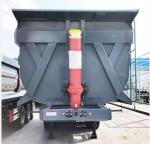 Fuwa/BPW 3 Axles 40-80 Ton Side Tipper Truck 45 Cubic Meter Heavy Duty Dump