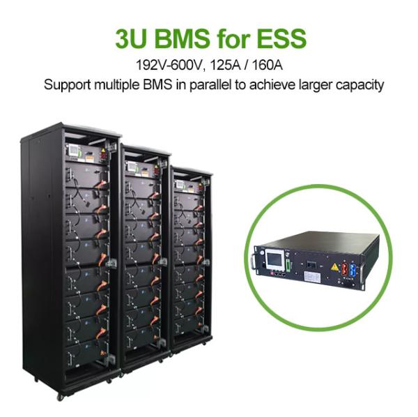 UPS ESS high voltage BMS(HV BMS) LifePO4 Industrial Battery Pack Energy Storage