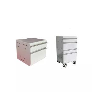 Wholesale Hospital Bedside Medical Drawer Cabinet Metal Sheet Fabrication Electro-Plating from china suppliers