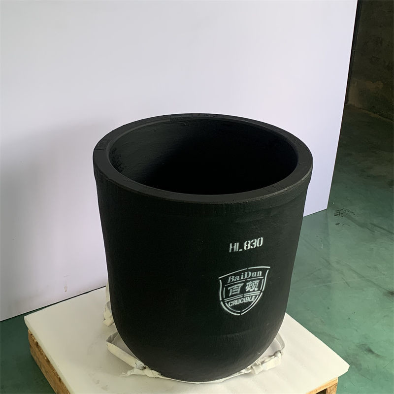 Specialized Spout Design Controlled Pouring In Silicon Carbide Graphite Crucible For Non Ferrous Metal Smelting
