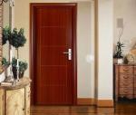 Moisture Resistant Veneered MDF Door Skin For Toilet Bathroom Doors Customized