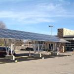 Carport Solar Mounting System 10KW Light Weight Aluminum Solar Carports for Car