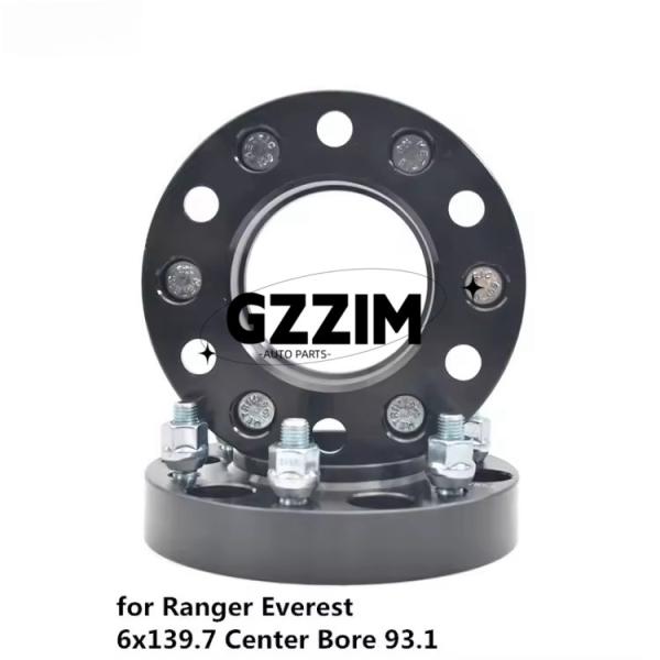 Ford Wheel Parts Ranger Everest 6 Lug Wheel Spacers 6x139.7 Center Bore 93.1 Hub