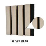 Contemporary Design Style Polyester Fiber Acoustic Panel for Wooden Slatted RTS