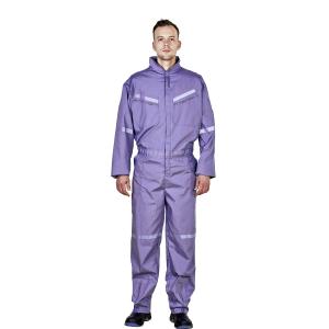 Wholesale LightBlue Reflective Workwear Suits for Unisex Workshop Clothing Overall Work Clothing from china suppliers