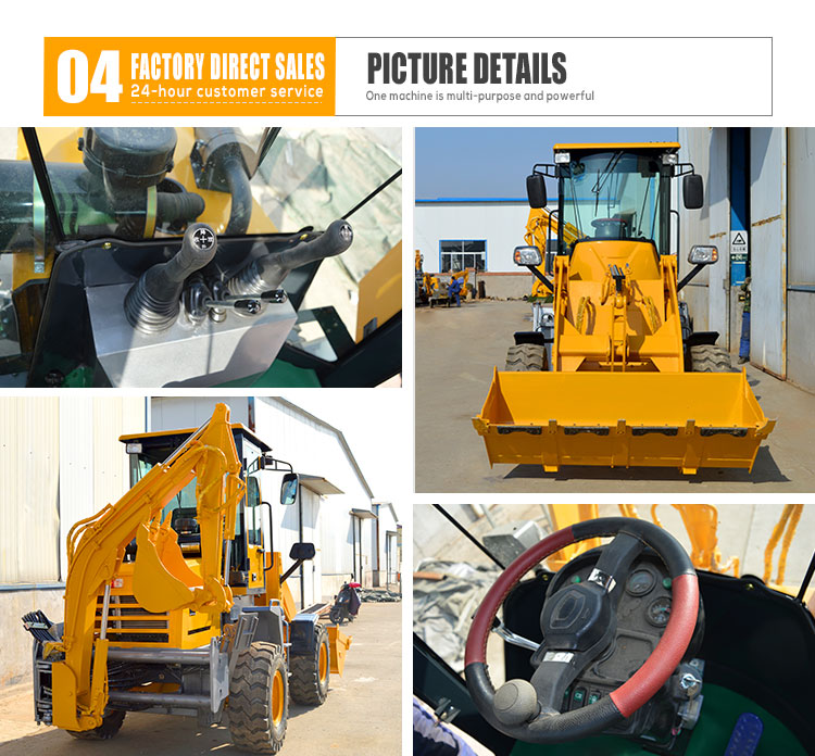 Epa Engine Diesel Wheel Loader for Moving Type on Farms and Construction