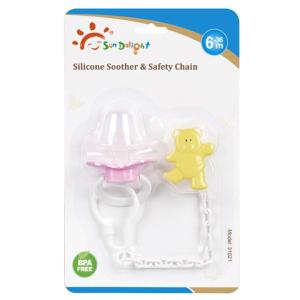 Wholesale ABS PP Odourless Plastic Pacifier Silicone Baby Soother from china suppliers