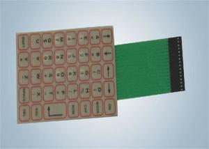 Wholesale Customized Silicone Rubber Keypad Backlit Membrane Switch , Waterproof from china suppliers