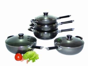 Wholesale ALUMINIUM PAINTED NON-STICK COVERED STIR FRY from china suppliers