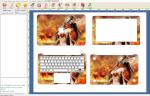 Daqin Laptop Vinyl Skin And Sticker Making Machine CE