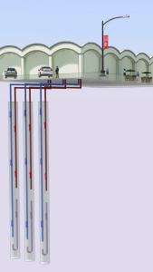 Wholesale geothermal source heat pump 12kw, R417A/R407C/R404A, high COP, high quality from china suppliers