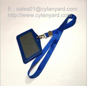 Wholesale Luxury nylon lanyard with metal coin decoration, metal coin lanyards from china suppliers
