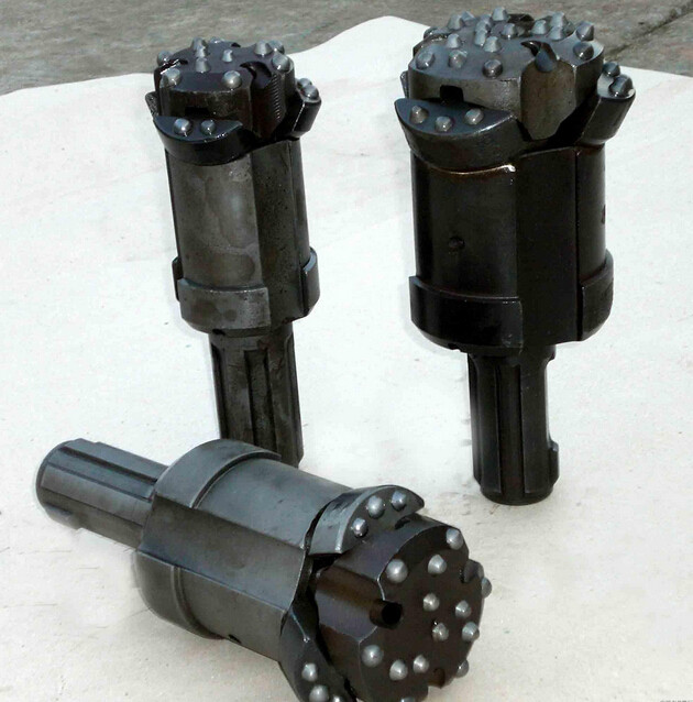 High Air Pressure DTH Drill Bits DHD350 / M50 Carbide for Borehole Drilling