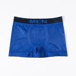 Men'S Printed Letter Underpants Mid Rise Boxer Shorts Nylon Brief Polyester